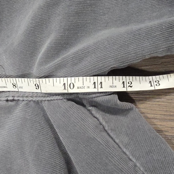 Calvin Klein Jeans Corduroy Women's Size 14 Grey Stretch Bootcut - Picture 5 of 8